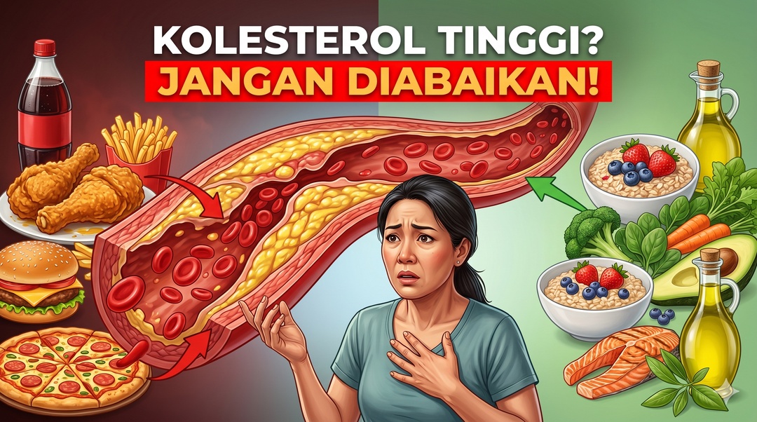 Apa itu Kolestrol dan Cara Menurunkan Kolesterol Secara Alami & Aman